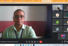 Webinar on “Significance of Critical Inquiry in Social Sciences”