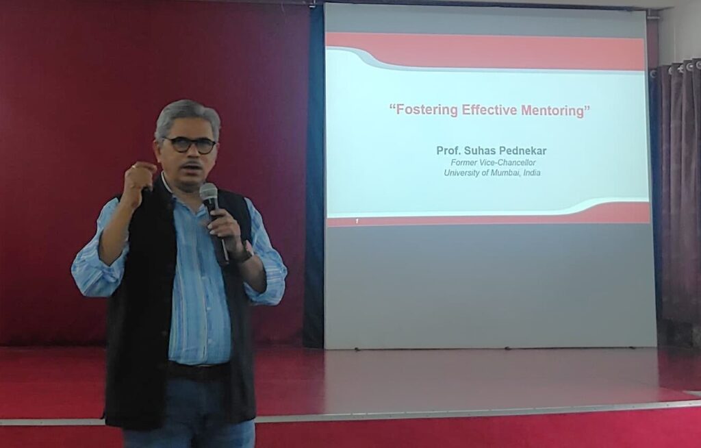 Session on Fostering Effective Mentoring held on 23rd August 2024