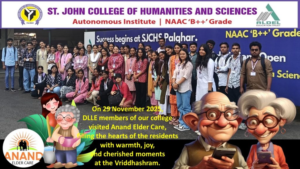 DLLE Visits ANAND ELDER CARE (vriddashram)