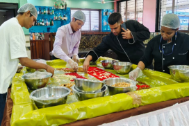 Cake Mixing Ceremony