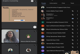 A session on Generative AI for Academics by Dr. Anupama Jawle