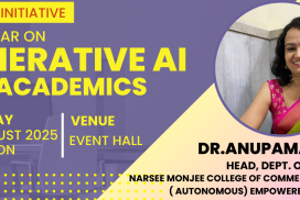 A session on Generative AI for Academics by Dr. Anupama Jawle
