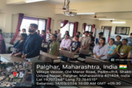 A Lecture held on Stock Market and Finance by our Alumni