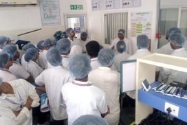 Industrial Visit to Silvassa from S.Y. B.Sc. students