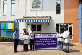 Industrial Visit to Silvassa from S.Y. B.Sc. students