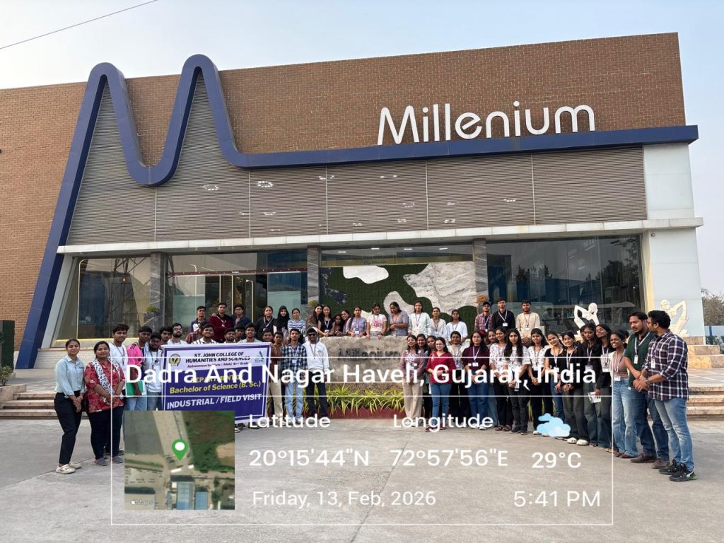 Industrial Visit to Silvassa from S.Y. B.Sc. students