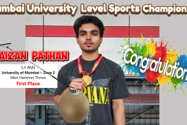 Faizan Bags 1st Place in Men’s Hammer Throw