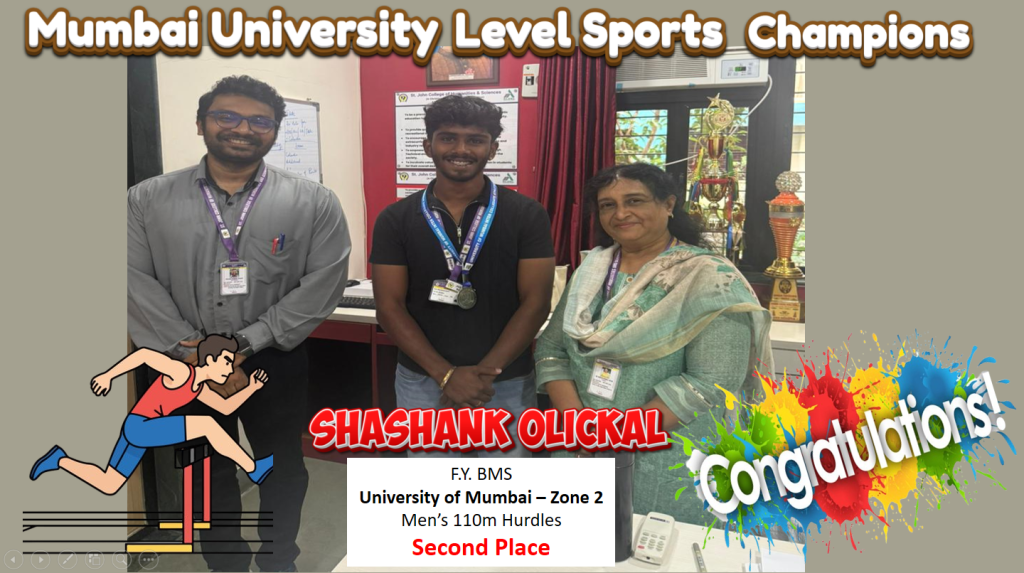 Shashank Bags 2nd Place in the Men’s 110m Hurdles