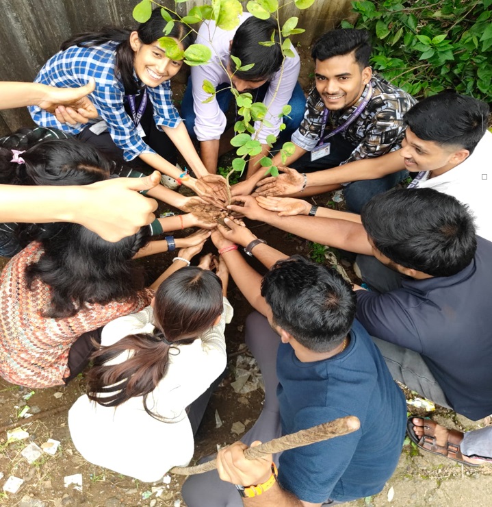 Tree plantation Drive by NSS
