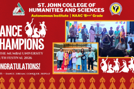SJCHS is crowned CHAMPIONS in Dance at Mumbai University Youth Festival 2026